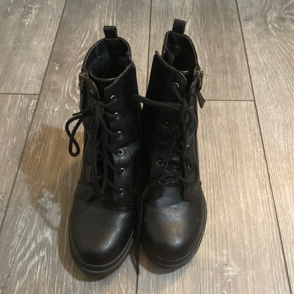 Black Heel Boots